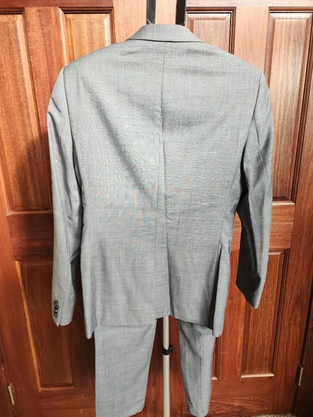 Express Gray Innovater Mens Suit